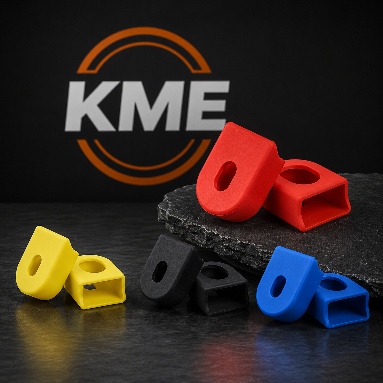Silicone Bike Crank Arm Protectors (1 Pair)