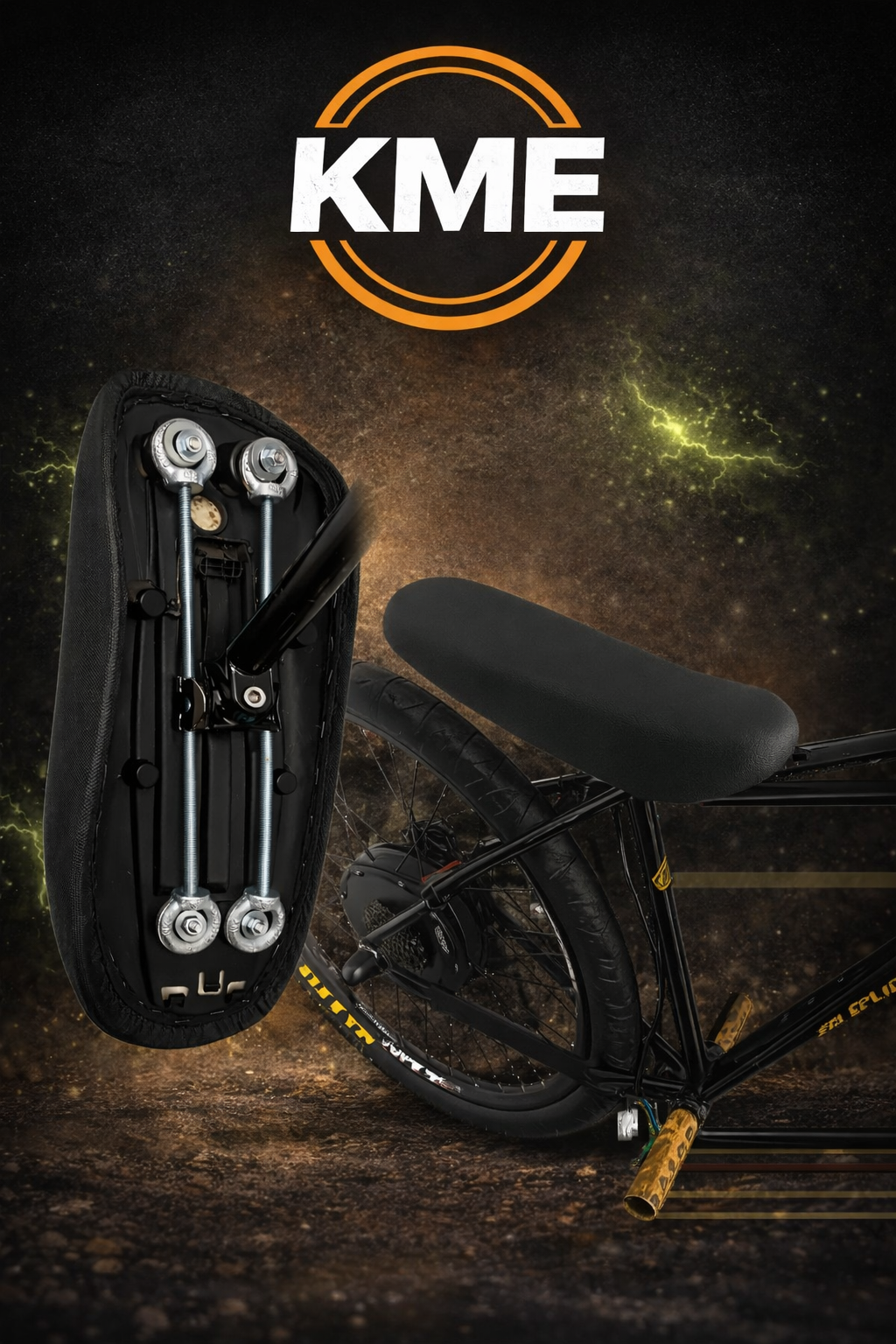 SURRON SEAT ADAPTED ON CYCLE V.1